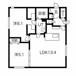 シティレジデンス北17条の物件間取画像